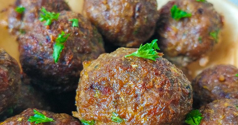 Juicy Italian meatball recipe