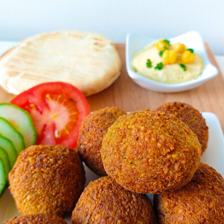 Middle eastern falafel