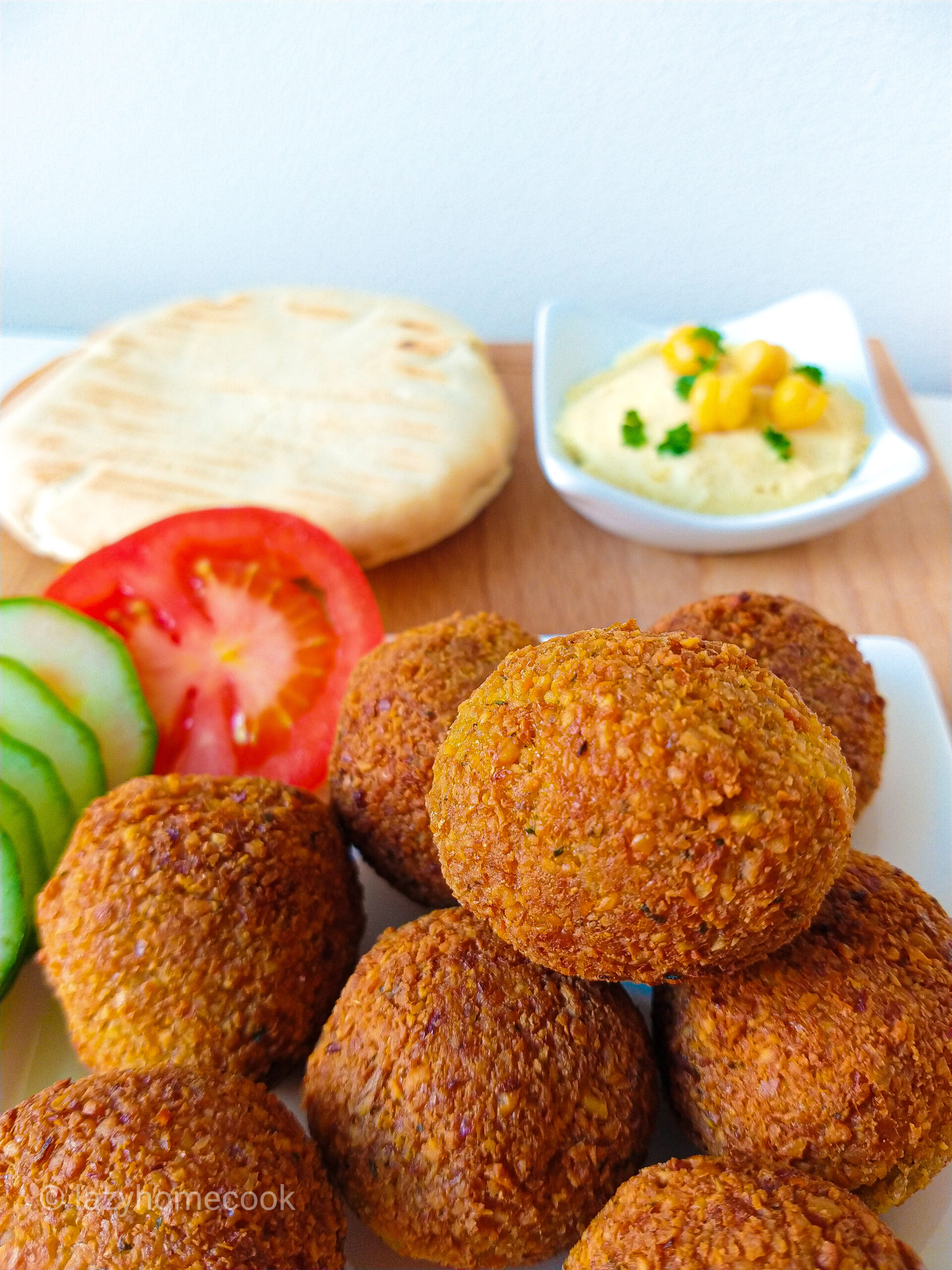 Fried Chickpea falafel